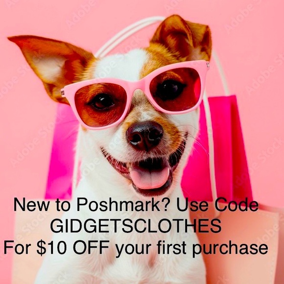 New to Poshmark?  Use code. GIDGETSCLOTHES to get $10 OFf your first order. - Picture 1 of 1